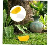 Toyvian Portachiavi da Esterno a Forma Banana Contenitore Chiavi Decorazione da per Patio e Funzionale e Decorativo