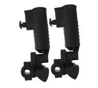 Toyvian Portaombrelli Regolabile in ABS per Carrello da Golf 2 Pezzi Supporto per Golf Cart Passeggini Sedie a Rotelle e attività Outdoor