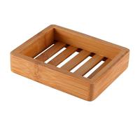 Toyvian Portasapone in Bamboo con Design per Drenaggio Porta Saponetta Solida per Bagno e Cucina Supporto Legno Naturale per Sapone Asciutto e Duraturo