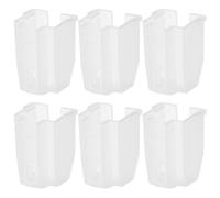 Toyvian Protezione per Puntina Giradischi Copri Stilo 6 Pezzi in Plastica Antistatica Compatibile Puntine Dj e Giradischi Standard per Uso Duraturo e Sostituzione Copri Ago