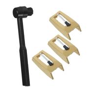 Toyvian Punta Di Ricambio Per Giradischi Di Punte Per Giradischi Perno in Alluminio Della Testina Design Moderno e Aerodinamico Tracciamento Preciso e Affidabile Installazione Facile e Rap