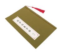 Toyvian Quaderno di Calligrafia Cinese per Esercizio, Carta Resistente | Guida Professionale alla Scrittura, Linee ad Alta Precisione, Riutilizzo Frequente, per Studenti e Adulti Colore Casuale
