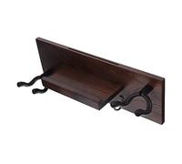Toyvian Rack per chitarra supporto da parete per ukulele appendiabiti per chitarra gancio di chitarra porta chitarra ripiano per chitarra Montate per chitarra Monte della chitarra Di legno