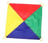 Toyvian Rainbow ombrello Game Giochi all'aperto paracadute arcobaleno paracadute arcobaleno per Rainbow Parachutes Outdoor Games giocattolo decorativo paracadute stoffa