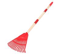 Toyvian Rastrello in Plastica per in Legno Staccabile Rastrello Ventaglio per Raccolta Foglie e Detriti su Prato Aiuto Giardinaggio Versatile per e Aiuole