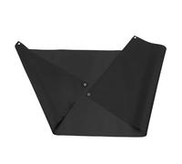 Toyvian Rete di Protezione per Tiro L'Arco in Rete Rinforzata 1 Mm Nera 1,5x0,67 M Paraspruzzi Parafreccia per Allenamento in Giardino per Sicurezza Bersaglio