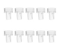 Toyvian Ricambio Valvole a Becco D’anatra in Silicone per Tiralatte Manuale, 10 Pezzi Funzione Anti-ritorno, Compatibili la Maggior Parte delle Pompe, Accessori per Allattamento al Seno