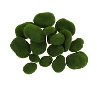 Toyvian Rocce di Muschio Artificiale 50 Pezzi, Realistico Verde | Micro Paesaggi e Balconi, Aspetto Naturale, Uso Decorativo Versatile, Set da Cinquanta