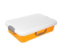 Toyvian Sabbiera Portatile Per Ragazzo in Plastica Con Maniglia e Ermetico Contenitore Per Sabbia e Accessori Da Gioco Per Giardino e