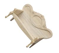 Toyvian Scala per Casa delle Arredamento Vintage in Legno Massello Design Robusto e Finitura Liscia Sicura e Collezione