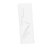 Toyvian Scatola Custodia Per Ance Per Clarinetto Contenitore Per Ance Per Clarinetto Sassofono Custodia Per Ance Per Sassofono Addominali Portatile Bianca Supporto Per Strumenti Musicali