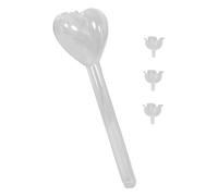 Toyvian Scatola Espositiva in Acrilico Trasparente Contenitore Forma Cuore per e Regali Scatola per Conservazione Composizioni Floreali