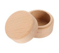 Toyvian Scatola per Dentini in Legno Design Creativo e Compatto, Contenitore Porta Denti da Latte, per Conservare Ricordi Preziosi Durante i Viaggi