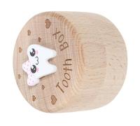 Toyvian Scatola Per Dentini in Legno Per Conservare i Dentini Dei Ragazzo Ragazza Ragazza Scatola Dei Ricordi in Legno Per Ragazzo Maschi e Femmine