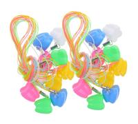 Toyvian Scatola Porta Dentini Da Latte 30 Pezzi Mini Box Colorata Resistente Contenitore Per Ricordi Di Ragazzo Ragazza Per Scuole e Bomboniere a Forma Di Fiore