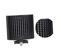 Toyvian Schermo Antivento per Microfono di Registrazione Schermo Insonorizzato Copertura Fonoassorbente Isolamento Acustico per Uso Professionale