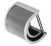 Toyvian Schermo di scoppio del microfono Schermo anti-saliva per microfono Protezione per microfono con schiuma cancellare kit protezione antivento per microfono filtro pop acciaio Grey