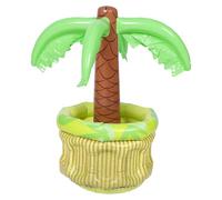 Toyvian Secchiello del Ghiaccio Gonfiabile a Forma di Palma, Refrigeratore Gonfiabile per Bevande e Cubetti di Ghiaccio, Decorazioni per Feste Estive in Piscina, Leggero e Portatile