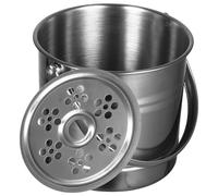 Toyvian Secchiello Ghiaccio in Acciaio Resistente Contenitore Spesso per Cubetti Portabottiglie Vino e Birra per Feste e Picnic Raffredda Cocktail e Bevande Mantenendo Temperatura