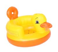 Toyvian Sedia Gonfiabile Per Ragazzo Ragazza in Seggiolino Estivo Portatile Sedile a Forma Di Papera Gialla Divano Gonfiabile Per Soggiorno Accessori Galleggianti Per Piscina
