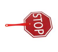 Toyvian Segnale di Stop Riutilizzabile per Aula Pagaia Portatile Maniglia Tabellone di Valutazione Scolastico Materiale Didattico per Interazione in Classe