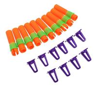 Toyvian Set 10 Estensori per Pastelli a Olio e Cera, Supporto Porta Pastelli in Plastica Resistente, Allungatore per Matite da Disegno per Uso Artistico e Creativo