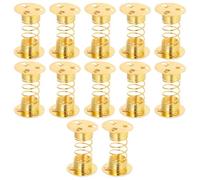 Toyvian Set 12 Pezzi Basi a Molla Adesive per Bambole Testa Tremante, Supporto per Cruscotto Auto e Veicoli, Decorazioni Fai da Te per Auto e Veicoli, Accessori per Ornamenti Oscillanti