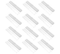 Toyvian Set 12 Scatole per Penne Traslucide in Plastica, Astucci Comodi e Piccoli per Matite, Contenitori Riutilizzabili per Studenti e Professionisti, per Organizzazione e Espositore da Scrivania