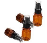 Toyvian Set 4 Flaconi da Viaggio Marroni 40Ml e 60Ml Dispenser Ricaricabili per Lozioni e Creme Chiusura Ermetica Contenitori per Trucco e Cura della Pelle per Viaggi e Palestra