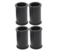 Toyvian Set 4 Pezzi Copri Microfono in Gomma Resistente Riduzione del Rumore del Vento e Design Ergonomico per Registrazioni Indoor e Interviste Outdoor
