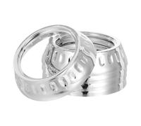 Toyvian Set 5 Copri Base per Sgabello da Bar, Rivestimento Decorativo in Plastica per Disco Rotondo, Copertura Protettiva per Piedistallo Sedia da Bar, Facile da Installare per Mobili