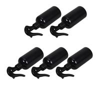 Toyvian Set 5 Flaconi Spray in Plastica da 250 Ml Nero, Spruzzatori d'Acqua per Giardinaggio e Cura delle Piante, Bottiglie Vuote Leggere e Facili da Riempire per Irrigazione e Uso