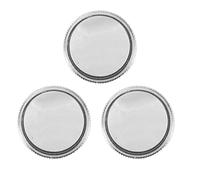 Toyvian Set 6 Pezzi Accessori per Tromba con Bottoni in Metallo e Feltrini di Ricambio Neri, Kit Riparazione Valvole per Strumenti a Fiato, Compatibile con Modelli Bundy, per Musicisti