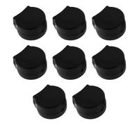 Toyvian Set 8 Pezzi Cuscinetti Poggiapollice in Gomma per Sassofono e Clarinetto Poggiadito Ricambio Stabile per Musicisti di Strumenti a Fiato Accessori per Esercizi e Performance
