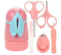 Toyvian Set Cura Unghie per Ragazzo Ragazza, Tronchesi e Forbici in Acciaio Inox Lima e Pinzetta, Sicuro e Delicato, per Ragazzo Ragazza e Genitori