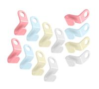 Toyvian Set da 20 Ganci per Grucce a Catena Salvaspazio Multicolore Ganci di Collegamento per Appendiabiti Accessori Organizzazione Armadio per Guardaroba Verticali