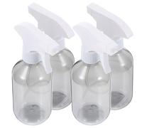 Toyvian Set da 4 Pezzi Bottiglie Spray in Plastica Trasparente 300ml Nebulizzatore a Spruzzo Fine per Annaffiare Piante e Uso in Salone Chioma