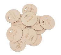 Toyvian Set di 15 Dischi in Legno Beige per Ragazzo Ragazza Doppia Faccia, Sicuri e Resistenti, Accessori Fotografici per Ricordare i Mesi e Idee Regalo Nascita Ragazzo Ragazza