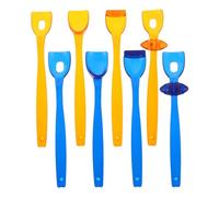 Toyvian Set di 8 attrezzi per l'allenamento della lingua per bambini - Strumento per esercizi della bocca - Strumenti per l'allenamento mascella/punta lingua - Esercizio dei muscoli orali per