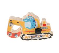 Toyvian Set di Attrezzi per Bambini: Escavatore, Cacciavite E Tavola Giocattolo Educativo per Sviluppare La Coordinazione Occhio-Mano E Le capacità di Problem-Solving, per Bambini