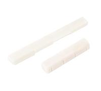 Toyvian Set Di Capotasto E Selletta Per Ukulele Kit Capotasto E Selletta in Osso Costruzione Robusta in Osso Di Bufalo Per Un Suono Migliore