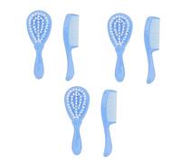 Toyvian Set di Pettini per Ragazzo Ragazza, Spazzole Delicate in Pp e Nailon, 3 Set, per Bagnetto e Pulizia Quotidiana, Adatte a Ragazzo Ragazza e Bambine