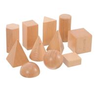 Toyvian Set Forme Solidi Geometrici 3D Blocchi Educativi Per Bambini Stimola Coordinazione Occhio-Mano E Logica Pensiero Giocattolo Didattico Per Attività Motorie E Sviluppo Cognitivo