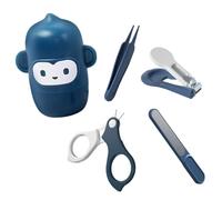 Toyvian Set Manicure per Ragazzo Ragazza Tagliaunghie, Forbici, Lima e Pinzette, Acciaio Inossidabile, Sicuro e Delicato