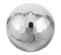 Toyvian Sfera Argento Superficie Specchiata in Inossidabile Altamente Lucida, Resistente e Cava, per Decorazione Esterna e Interna