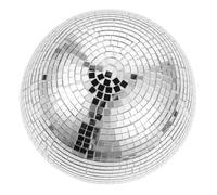 Toyvian Sfera Specchiante da Giardino in Acciaio Inox Riflettente Globo Decorativo Galleggiante Resistente alle Intemperie per Esterni Palla da Discoteca Futuristica per Laghetti e Feste