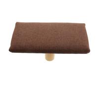 Toyvian Sgabello Ergonomico per Inginocchiarsi in Legno Naturale Piccolo Panca Imbottita per Yoga Meditazione e Preghiera Adatto a Persone Sotto 150 CM Sedile Portatile Compatto per