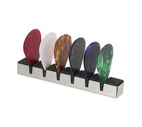 Toyvian Smorzatore Corde Chitarra Riduzione Rumore Argento Set Semplice e Pratico in Acciaio Inossidabile e Eva Colore Casuale per Strumento a Corda Accessorio per Esercizi a Casa