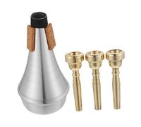 Toyvian Sordina Per Tromba Materiale Sicuro e Resistente Per Principianti e Piccole Trombe Leggera e Facile Da Trasportare Per Concerti e Riunioni Di Famiglia