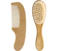 Toyvian Spazzola Per Capelli in Fibra Morbida Per Ragazza Pettine in Legno Di Spazzola e Pettine Per Cura Dei Capelli Della Ragazza Leggero e Portatile